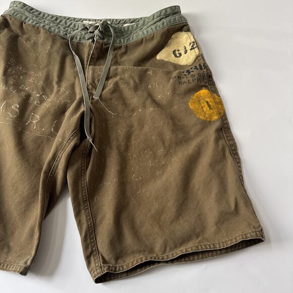 Denim & Supply Ralph Lauren Shorts Mens 33 Military Style - Picture 2 of 11